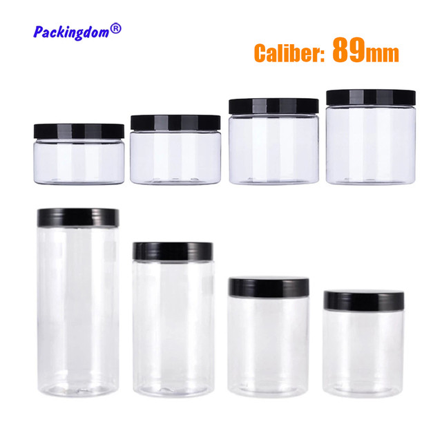 50pcs 5oz- 34oz Clear Food Storage Containers Organization Box